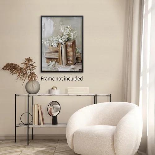 Miniatura 5 de Pósters de Libros Antiguos Victorianos Carteles Academia Ligera Arte Floral Botánico de Pared Pintura al Óleo Estética Preppy Vintage Impresiones