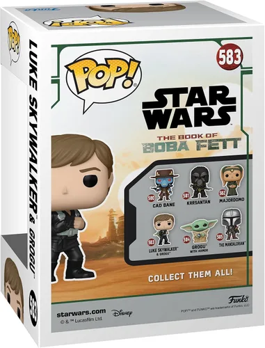 Miniatura 4 de Funko Star Wars: El Libro de Boba Fett - Luke Skywalker & Grogu Training