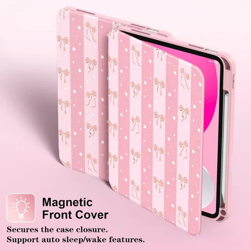 Miniatura 3 de Supveco Funda para iPad (A16) de 11ª generación de 11 pulgadas (2025), iPad de 10ª generación de 10.9 pulgadas (2022) con soporte para lápiz, funda