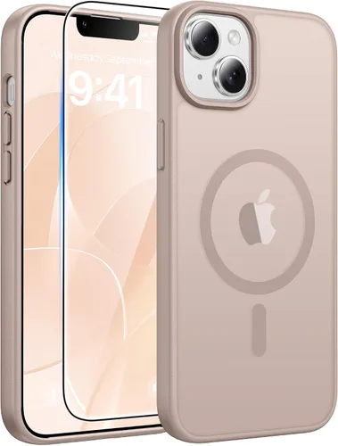 Miniatura 207 de FNTCASE - Funda para iPhone 16 Pro: magnética, mate, translúcida, de grado militar, protectora contra caídas, resistente, fina, duradera y a prueba