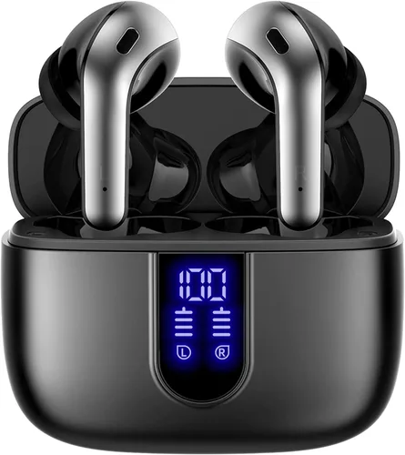 Miniatura 14 de TAGRY Bluetooth Headphones True Wireless Earbuds 60H Playback LED Power Display Earphones with Wireless Charging Case IPX5 Waterproof in-Ear Ear