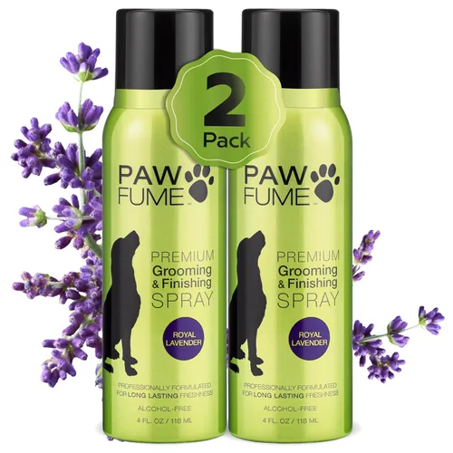 Miniatura 12 de PAWFUME - Perfume en aerosol para perros para aseo, cinta azul, paquete de 1 – Mantén a tu cachorro fresco todo el día – Probiótico, sin alcohol