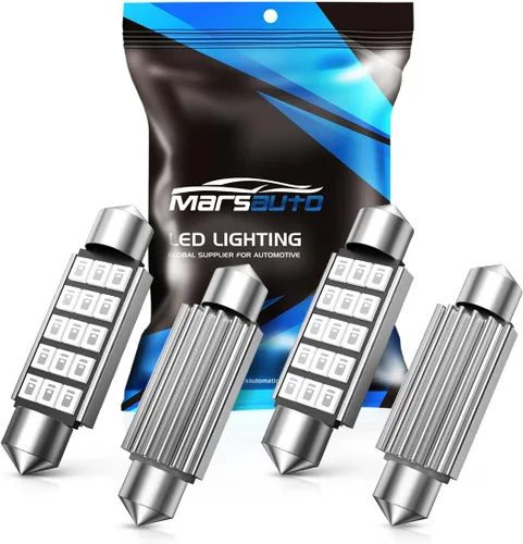 Miniatura 18 de Marsauto 578 bombillas LED extremadamente brillantes 400LM 2835 chipsets para interior LED, cúpula, mapa, puerta, bombillas 211-2 212-2 569 6411