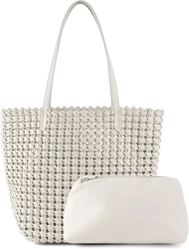 Bolsa tejida para mujer, de piel vegana, grande, de verano, playa, viaje, bolso de mano y bolso de mano retro hecho a mano