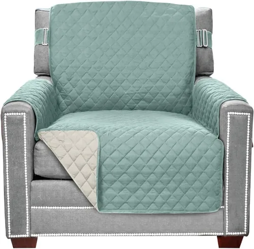 Miniatura 141 de Sofa Shield - Funda para sillón reclinable con correa patentada, protector de cojín, funda reversible diseñada en EE. UU. resistente a manchas