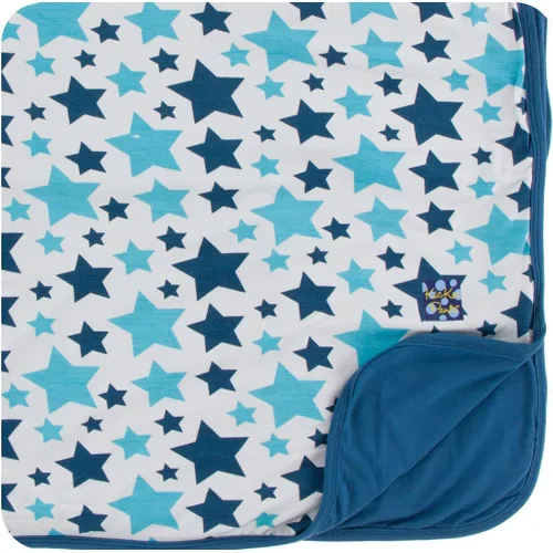 Miniatura 21 de KicKee Pants Manta estampada para niños pequeños, casas de Amazon, talla única