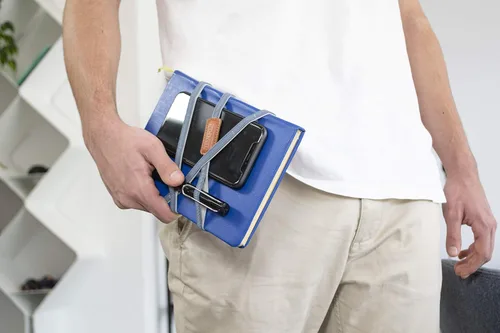 Miniatura 5 de Beblau TWIST PACK (S & L incluido) Organizador portátil elástico que se puede conectar a tu portátil, portátil, pantalla de PC.. Cualquier cosa!