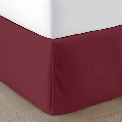 Miniatura 22 de Falda para cama de algodón egipcio de 550 hilos con caída de 12 pulgadas para cama tamaño Alaskan King (108 x 108 pulgadas), color Moss (musgo), 1