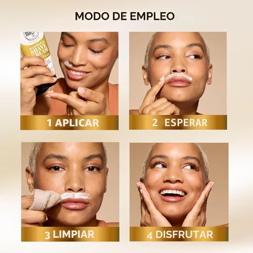 Miniatura 6 de SoftSheen-Carson Magic Crema de Afeitado sin Maquinilla, Crema de Depilación para Cabello, Funciona en 4 Minutos para Cabello Grueso y Rizado, 6 Oz
