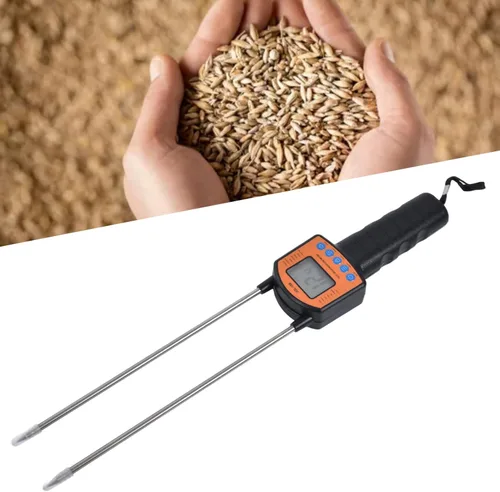 Miniatura 2 de Medidor, 5-49.9% Probador de humedad de grano Analizador de contenido de agua portátil Herramientas digitales LCD para Cereal