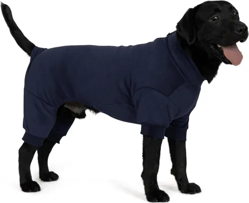 Miniatura 10 de cyeollo Pijamas para Perros de Forro Polar, Abrigo Térmico para Perros, Pijamas para Perros, Enterizo Elástico para Perros, Abrigo para Perrita, 3#