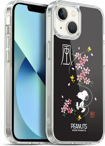 Miniatura 97 de Carcasa de gel para iPhone 7 Plus/iPhone 8 Plus, diseño de Snoopy Oriental de Peanuts, Badges