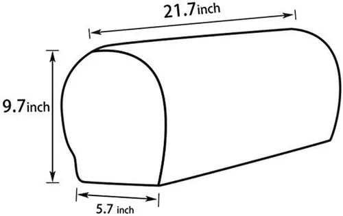 Miniatura 4 de Fundas repelentes al agua para reposabrazos de sofá, tela elástica de elastano, antideslizante, protector de muebles, fundas para sillón reclinable