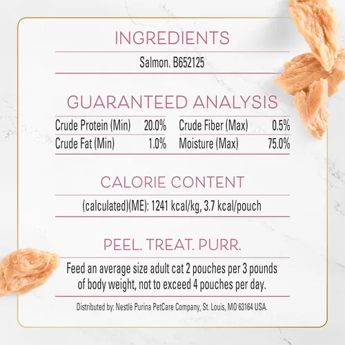 Miniatura 6 de Purina Fancy Feast - Paquete variado de golosinas naturales para gatos, puramente naturales, (paquete de 5) bolsas de 10