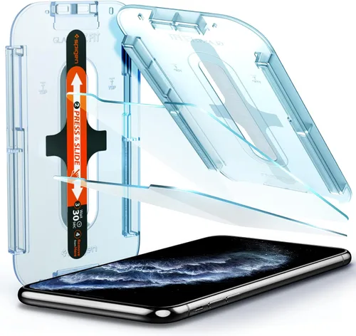 Miniatura 14 de Spigen AluminaCore - Protector de pantalla de vidrio templado [Glas.tR EZ Fit] diseñado para iPhone Air [Paquete de 2], dureza 9H+, durabilidad