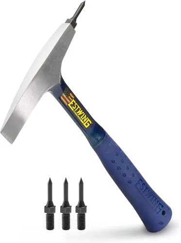 Miniatura 7 de Martillo Estwing E3-WC 14 onzas Big Blue, con soldadura y mango con reducción de golpes.