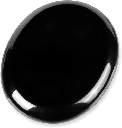 Miniatura 11 de Artistone Juego de 2 piedras de sangre africanas para el pulgar, piedras curativas naturales pulidas para chakras, para aliviar el estrés