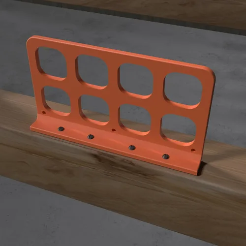 Miniatura 9 de 10 piezas de persecución de cables, soporte de alambre, soporte de cable, caja de cable, para dispositivos de gestión de cables y cables, gris