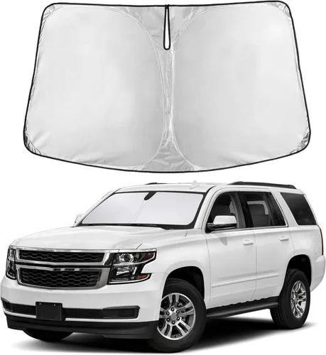 Miniatura 41 de Autovir Parasol para parabrisas Rivian R1S 2022-2024 2025 2026, parasol para ventana delantera, protección UV, bloqueador de calor, accesorios