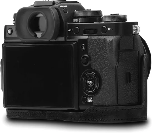 Miniatura 8 de MegaGear MG1552 X-T3 Ever Ready - Funda de piel auténtica para cámara y correa - negro (negro), compacto