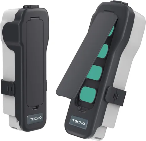 TECHO Funda para DJI Osmo Pocket 3/Xtra Muse Accesorios, Compartimento de filtro dedicado, funciona con la cubierta original, protección completa de