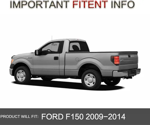 Miniatura 5 de VLAND Conjunto de luces traseras para Ford F-150 2009-2014, conjunto de lámpara trasera con señal de giro, luces de marcha atrás, Plug-and-play