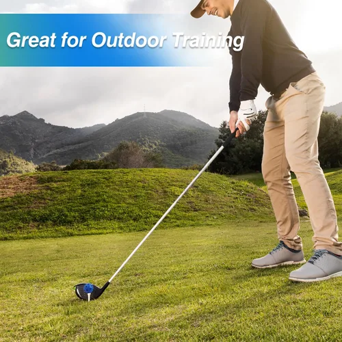 Miniatura 3 de GSE - Paquete de 12 pelotas de golf de práctica de 1.575 pulgadas, pelotas de golf de plástico de vuelo limitado, pelota de golf de entrenamiento