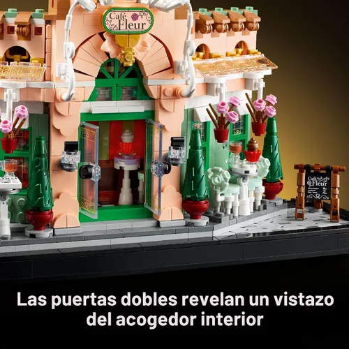 Miniatura 6 de LEGO Icons Café Francés de París - Kit de Construcción - Set DIY para Adultos - Decoración Coleccionable para Dormitorio y Hogar - Exhibición