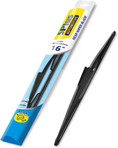 Miniatura 24 de 5 PLUS® Limpiaparabrisas trasero de 10 pulgadas para brazo de limpiaparabrisas con gancho J/U (paquete de 1 pieza de PVC), repuesto para Chevy Trax