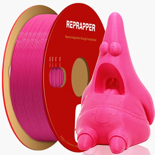 Miniatura 33 de RepRapper Filamento de ácido poliláctico (PLA), paquete de muestra de purpurina multicolor, brillante Galaxy Silk PLA0.069 pulgadas para impresora