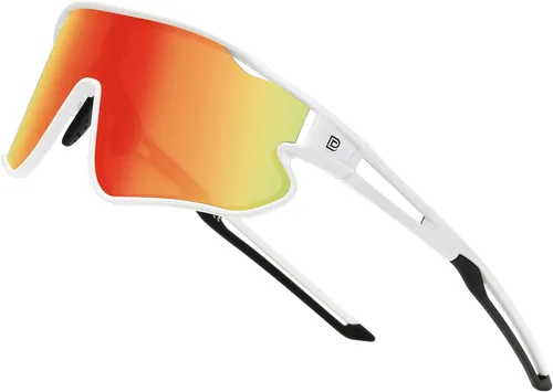 Miniatura 9 de DUCO Gafas de sol para niños y jóvenes, ligeras, con montura TR90, UV400, para béisbol, ciclismo, para niños y niñas, DK268