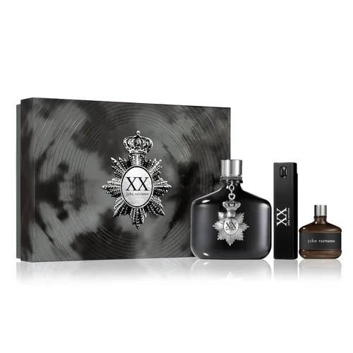 John Varvatos Colonia para hombre, XX Eau de Toilette EDT Spray, aroma oriental amaderado con notas de cardamomo, flor de naranja y sándalo