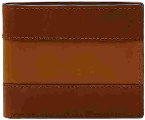 Miniatura 60 de Fossil Billetera plegable de cuero para hombre con ventana de identificación abatible para hombres