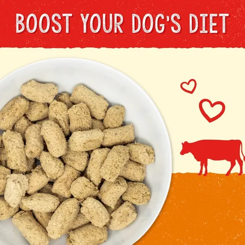 Miniatura 2 de Stella & Chewy's Alimento Crudo Liofilizado para Perros para la Salud Digestiva - Bocados de Cena de Carne de Res Alimentada con Pasto - Solución