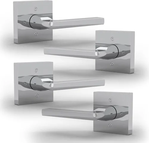Miniatura 38 de Mega Handles - Cerrajo de entrada Prime I Cerradura de cerrojo de entrada - Cerrajo de bloqueo cuadrado de alta resistencia para puertas zurdas