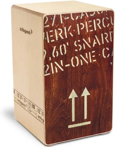 Miniatura 6 de Schlagwerk CP403 cajon repicador 2-en-1 – Mediano, Negro, L