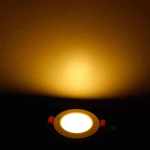 Miniatura 6 de Iluminación empotrable LED regulable de 2.5 pulgadas, lámpara descendente de 5 W, blanco cálido de 3000 K, CRI 80 con controlador LED, como lámpara