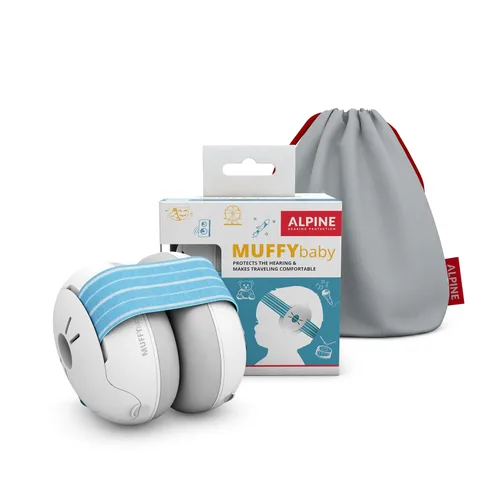 Miniatura 13 de Alpine Muffy Baby - Protección de oídos para bebés y niños pequeños de hasta 36 meses, certificado CE y ANSI, orejeras con reducción de ruido