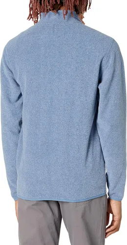 Miniatura 2 de Tienda Essentials - Chaqueta de vellón con cremallera completa para hombre (disponible en tallas para personas grandes y altas)
