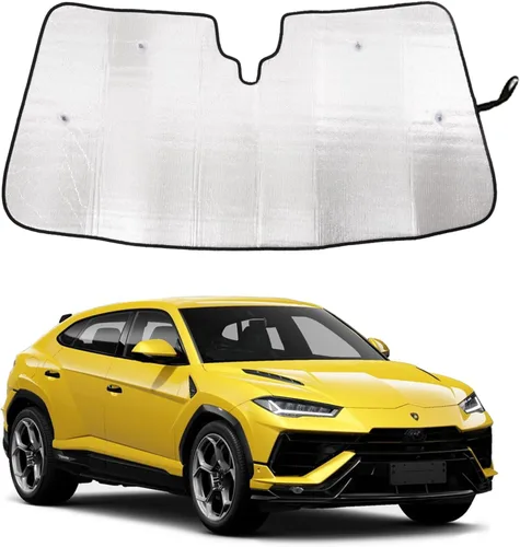 Miniatura 10 de Parasol para parabrisas delantero Lamborghini Urus 2018-2024, parasol con bloqueo UV, protector de privacidad, protector solar personalizado