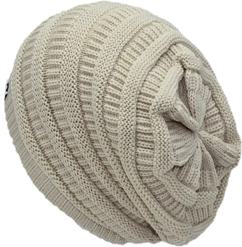 Miniatura 30 de C.C Winter Oversized Beanie Hat with Fuzzy Lining – Thick Knit Thermal Beanie for Cold Weather, Soft Warm Fleece Lined Cap