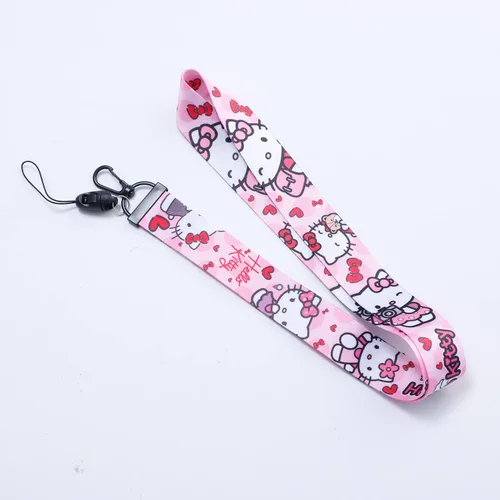 Miniatura 4 de G-Ahora Cartera de anime para mujeres y niñas, monedero de anime, tarjetero con cordón, Gatito C, Cartera novedosa