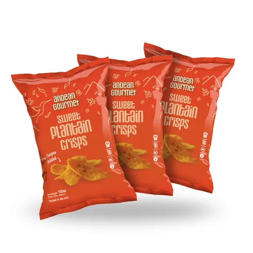 Miniatura 9 de ANDEAN GOURMET Patatas fritas de plátano con sal marina del Pacífico, 12 onzas (paquete de 3), sin gluten, totalmente naturales, sin OMG y Kosher