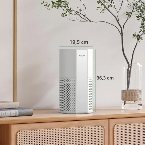 Miniatura 8 de Afloia Purificador de aire para el hogar, filtro lavable 4 en 1 para alergias, cubre hasta 1076 pies cuadrados, funcionamiento silencioso, apagado