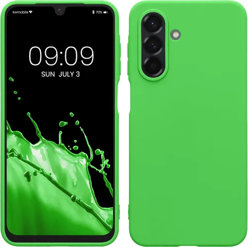 Miniatura 111 de kwmobile Funda compatible con Samsung Galaxy A23 4G / 5G - Funda de silicona TPU metálica suave y delgada - Rojo oscuro metálico