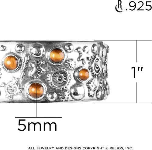Miniatura 3 de American West - Pulsera de plata de ley para mujer, diseño de petroglifo, tallas S, M o L