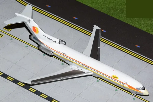 Miniatura 2 de GeminiJets G2NAL1060 National Airlines Boeing 727-200 N4732; escala 1:200