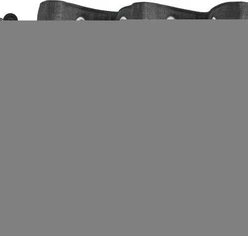Miniatura 60 de Fcosie Cortinas opacas de lino 100 % opacas de 50 pulgadas de ancho x 63 pulgadas de largo, paneles de cortina con ojales para sala de estar