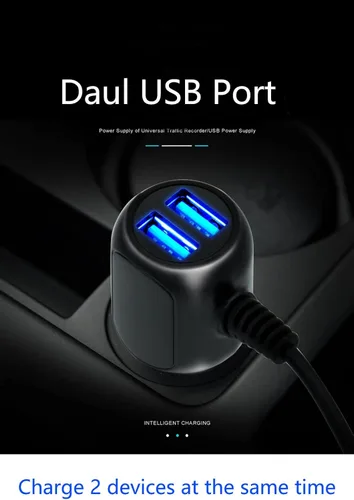 Miniatura 4 de Cable de carga de coche Cable de alimentación compatible con CARRVAS, Xgody J727, AROVA, AZDOME M550, Pruveeo D90-4CH, Magellan Roadmate, Garmin
