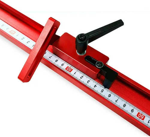 Miniatura 2 de Laecabv T-Track T-Slot - Guia de inglete de aleación de aluminio T para guías de guías de guías para sierra de mesa, enrutador, tabla de carpintería